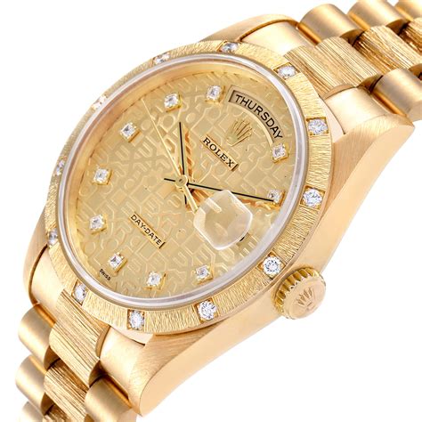 rolex 18k gold president men& 39|rolex day date president price.